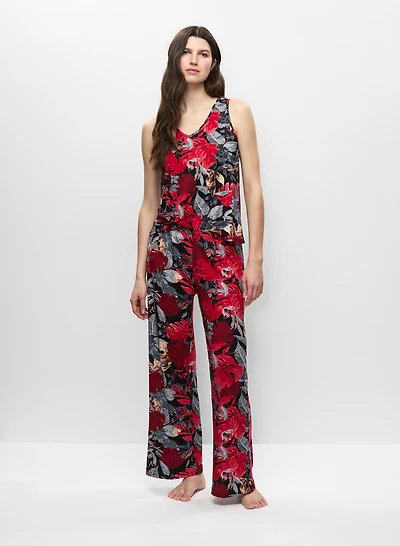 Palm Print Pyjama Set