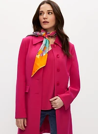 Trench mi-long à boutons