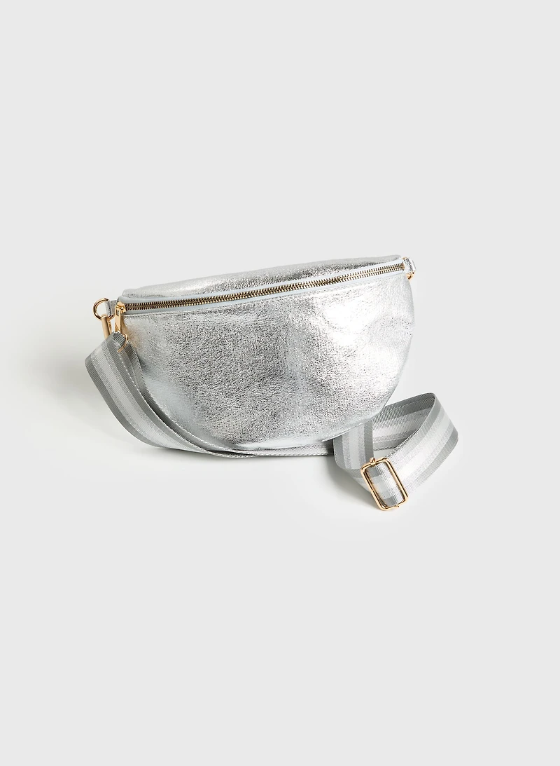Metallic Sling Bag