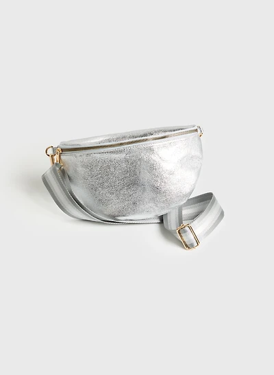 Metallic Sling Bag