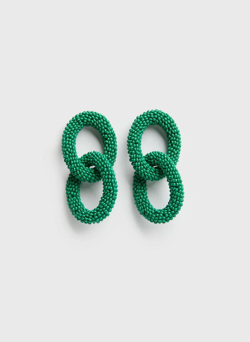 Large Chain Link Earrings
