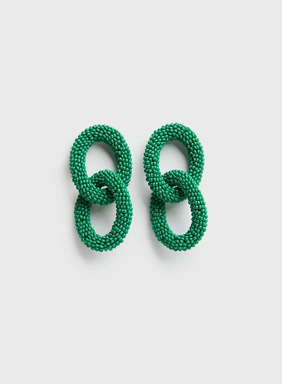 Large Chain Link Earrings