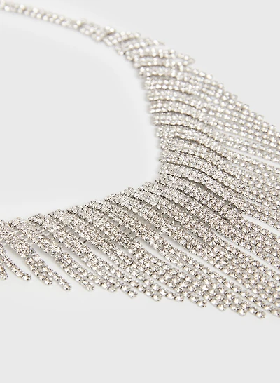 Cascading Crystal Necklace