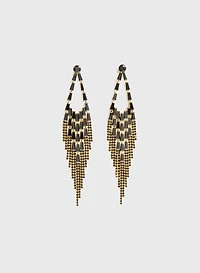 Boucles d'oreilles chandelier à baguettes