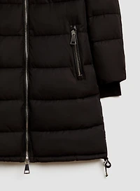 Vegan Down Quilted Coat