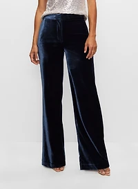 Pantalon à enfiler en velours