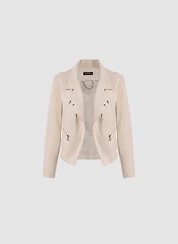 Vex - Veste courte à détails métalliques