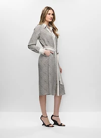 Robe chemisier imprimée