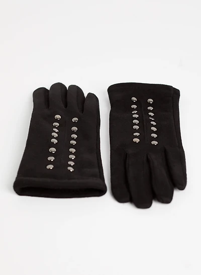 Stud Detail Gloves