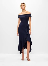 BA Nites - Flounce Detail Dress