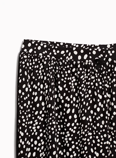 Ensemble pyjama camisole et capri à motif pois