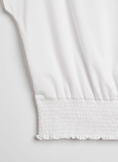 Essential Smocked Hem Tee