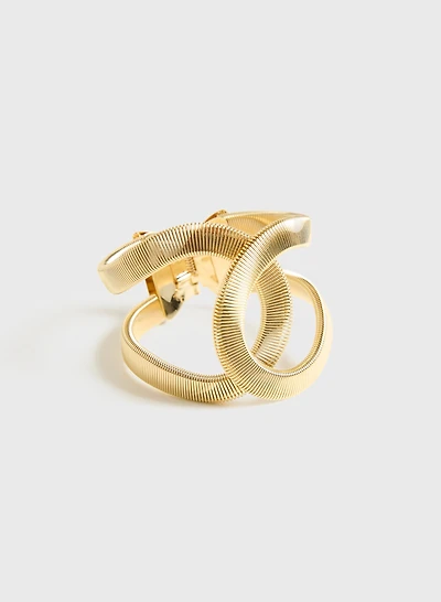 Textured Bangle Bracelet