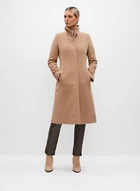 Mallia - Manteau en mélange de laine et cachemire