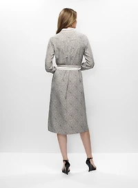 Robe chemisier imprimée