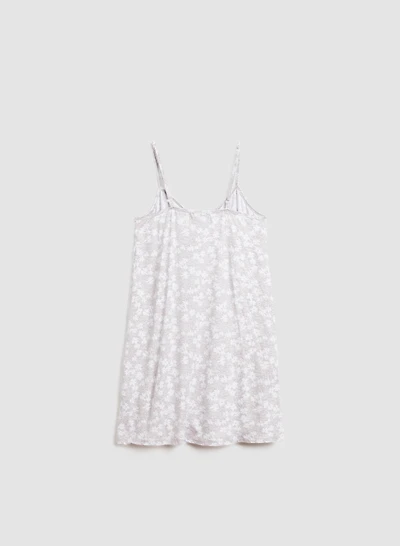 Floral Dot Print Nightgown