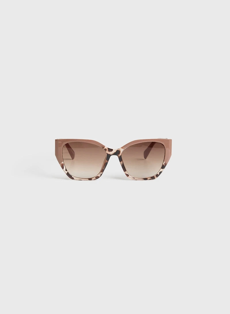 Cat-eye Square Sunglasses