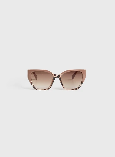 Cat-eye Square Sunglasses