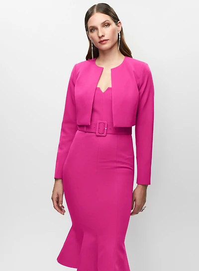 Long Sleeve Open Front Bolero