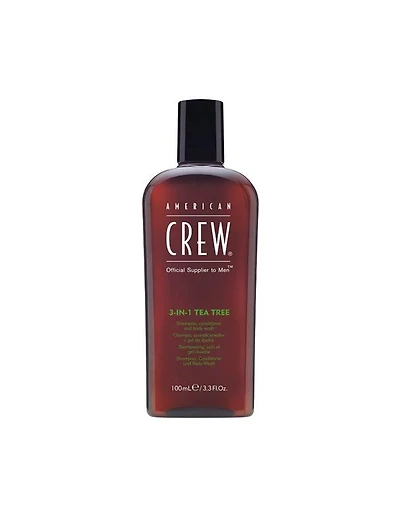 American Crew 3-in-1 Tea Tree Mini - 100ml