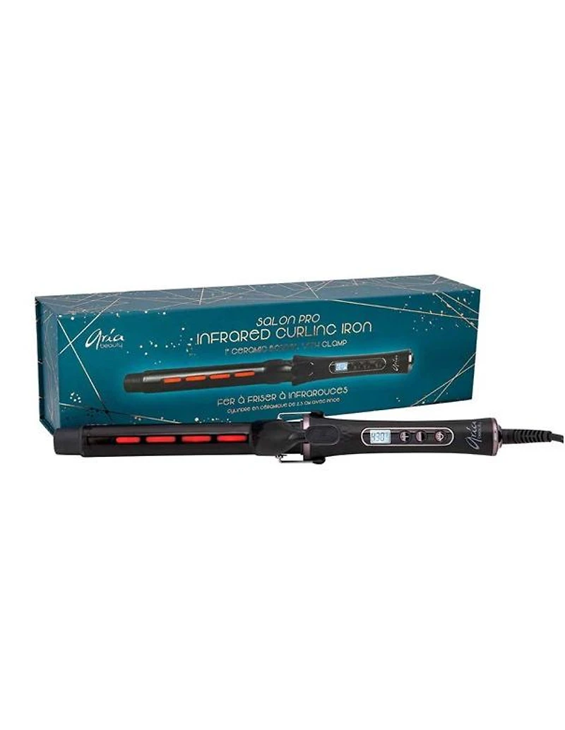 Aria Salon Pro Infrared Curling Iron 1