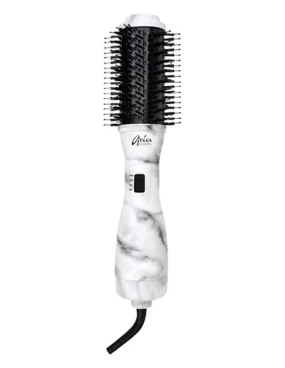 Brosse de brushing en marbre gris Aria