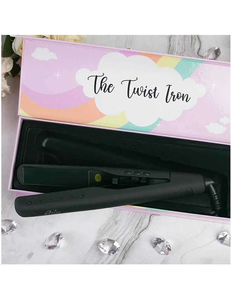Aria The Twist Black Flat Iron