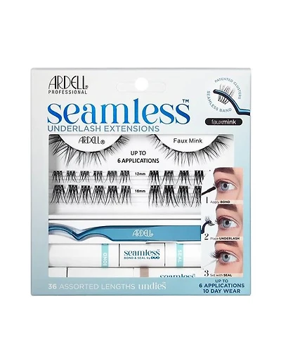 Kit d'extensions de cils sans couture Ardell en faux vison