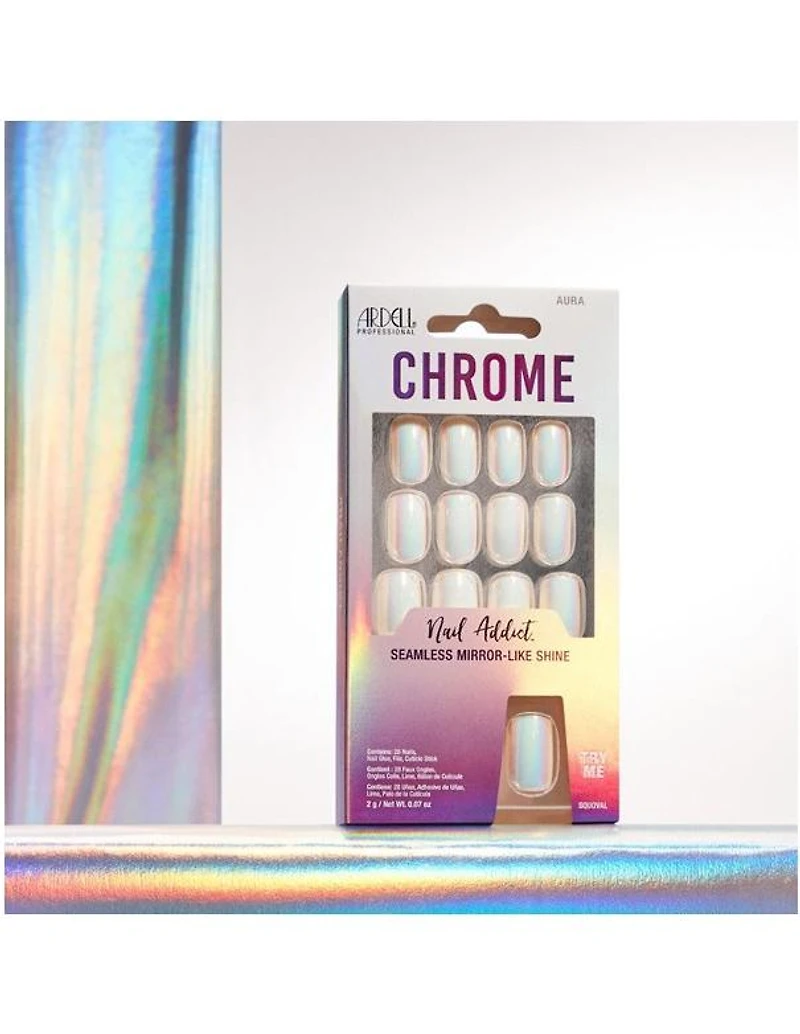 Ardell Nail Addict Chrome Aura