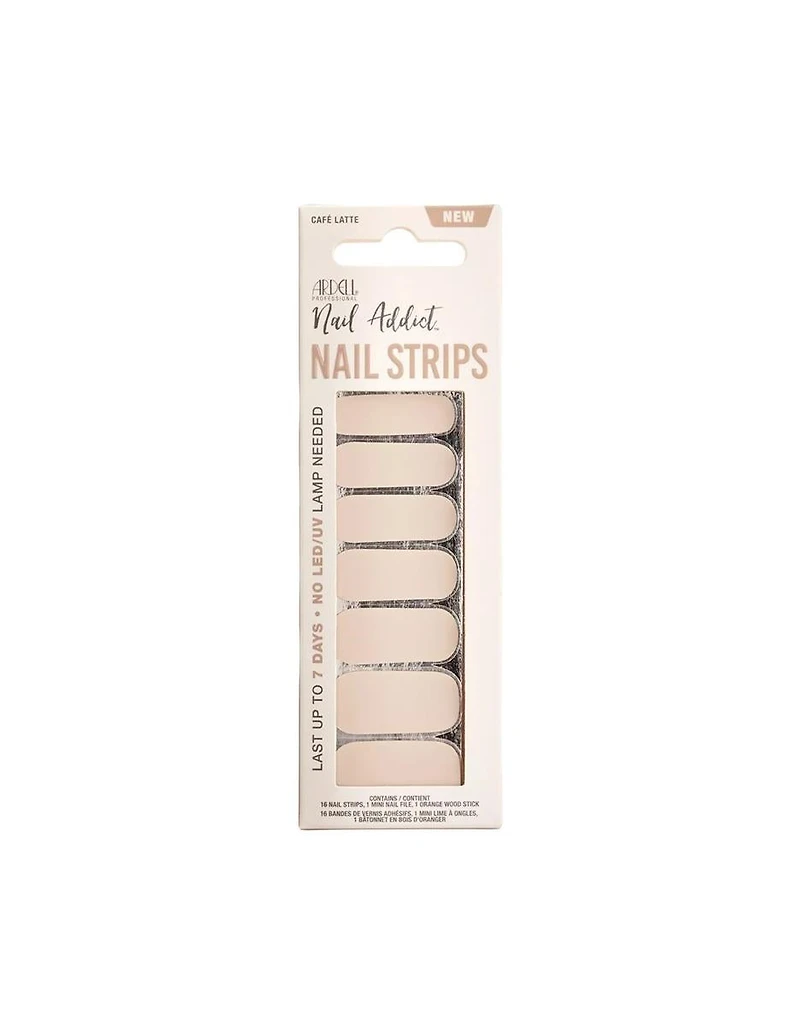 Ardell Nail Addict Nail Strips Cafe Latte