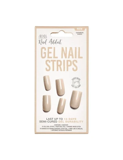 Ardell Nail Addict Gel Nail Strips Cashmere Sands