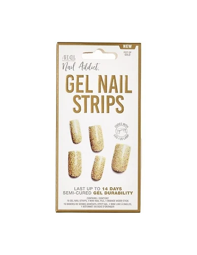 Bandes de gel pour ongles Ardell Nail Addict Pot Of Gold