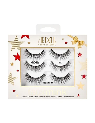 Ardell Faux Mink 817 Holiday Pack 3 Pk
