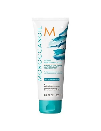 Moroccanoil Masque Colorant Déposant Aigue-Marine - 200 ml