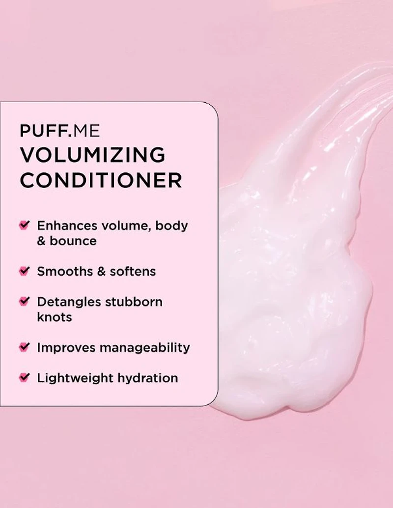 Duo de lavage de jour volumateur PuffME Lavish Little