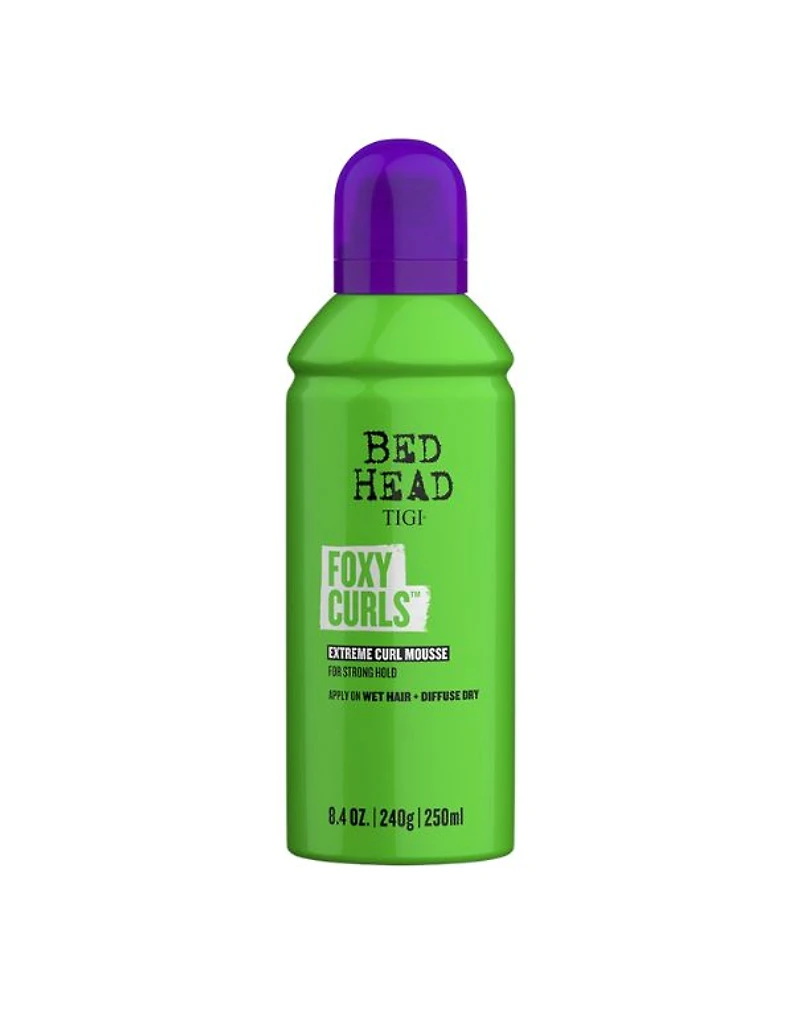 Mousse coiffante Bed Head Foxy Curls pour cheveux bouclés, fixation forte - 250 ml