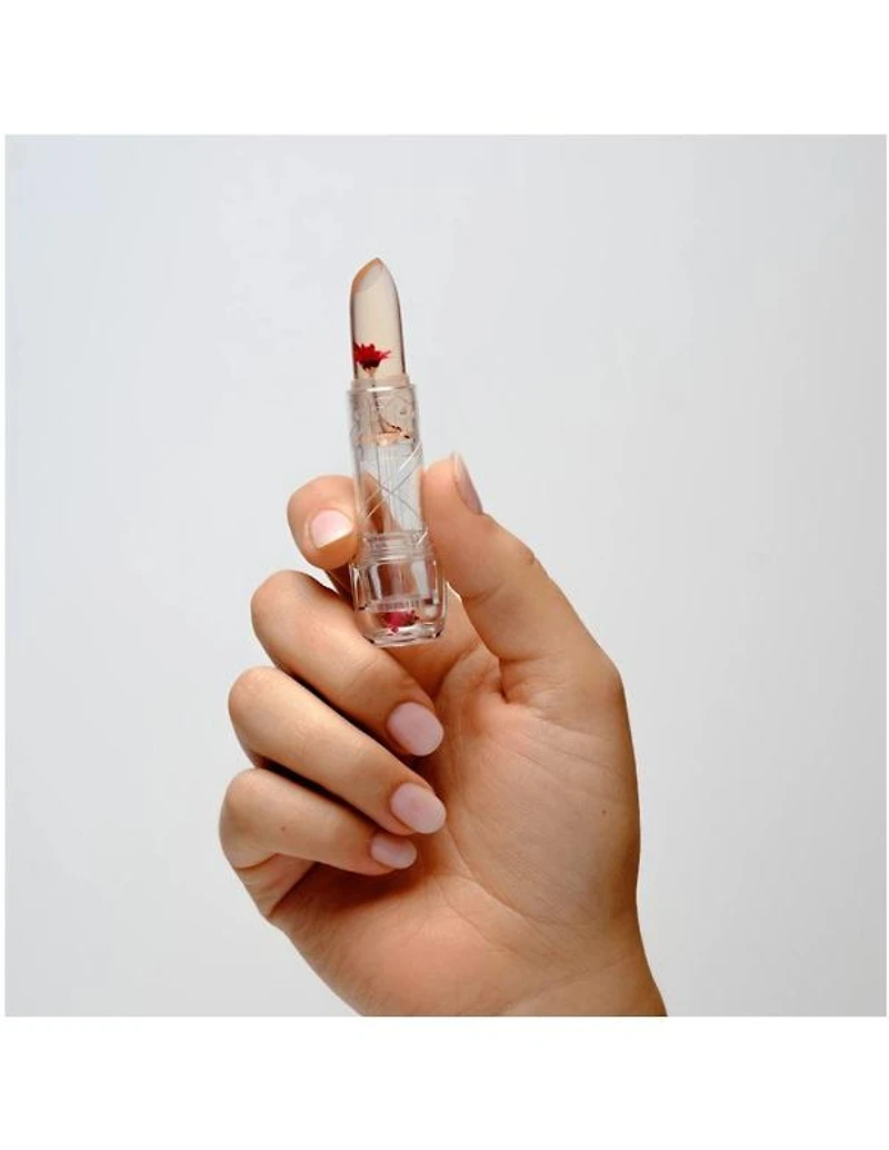Baume à lèvres cristal changeant de couleur BLOSSOM Rouge