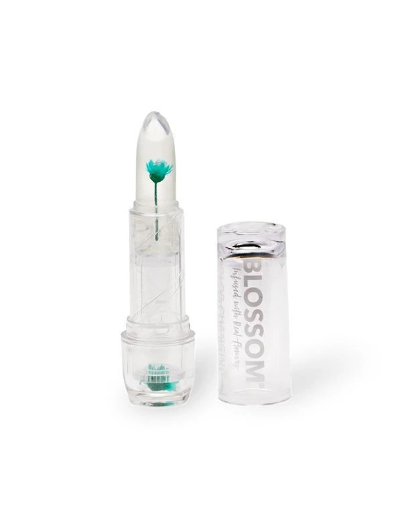 Baume à lèvres cristal changeant de couleur BLOSSOM Turquoise