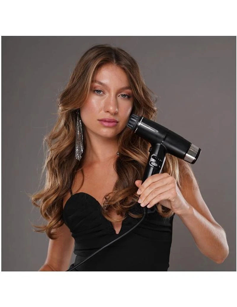 Sèche-cheveux professionnel Gama IQ Lite Noir