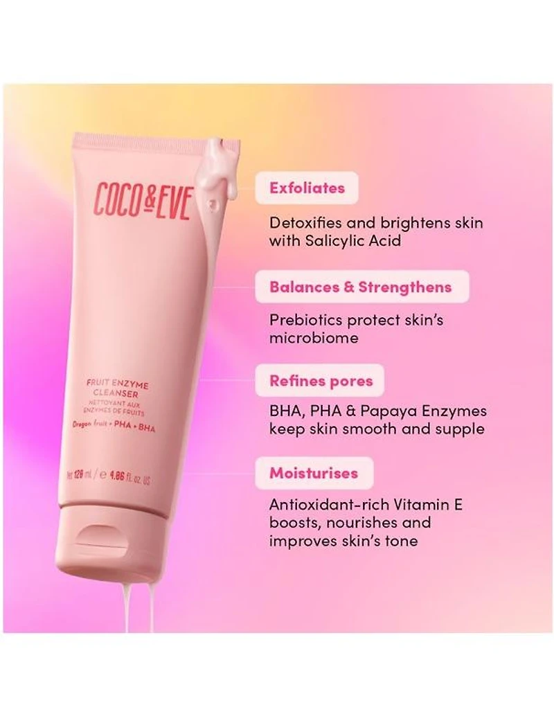 Coco & Eve Fruit Enzyme Cleanser - 120ml