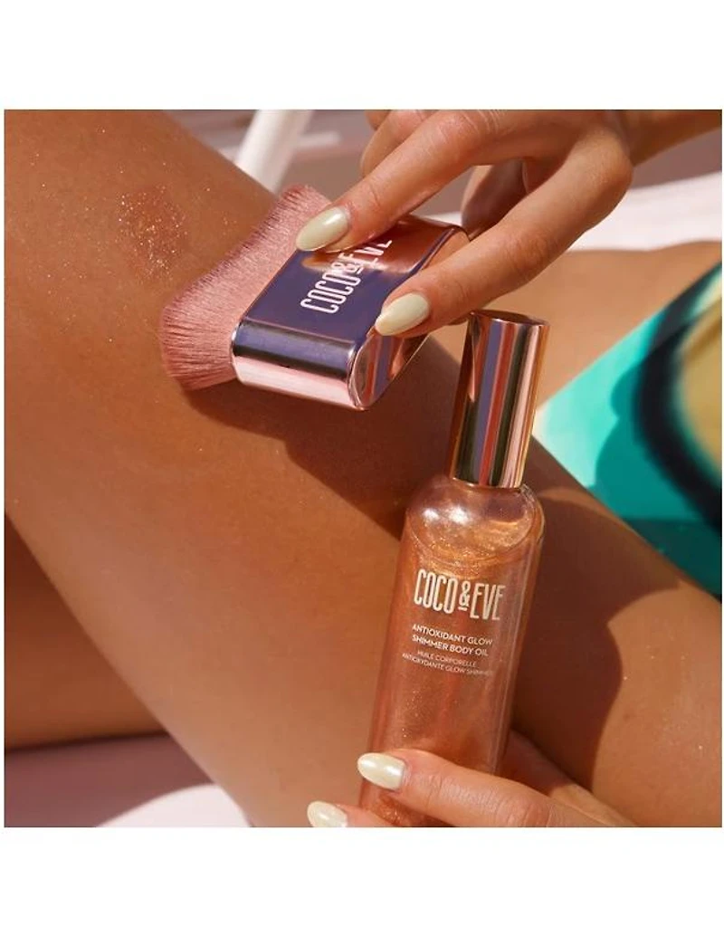 Huile corporelle scintillante antioxydante Coco & Eve - 100 ml