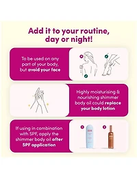 Huile corporelle scintillante antioxydante Coco & Eve - 100 ml