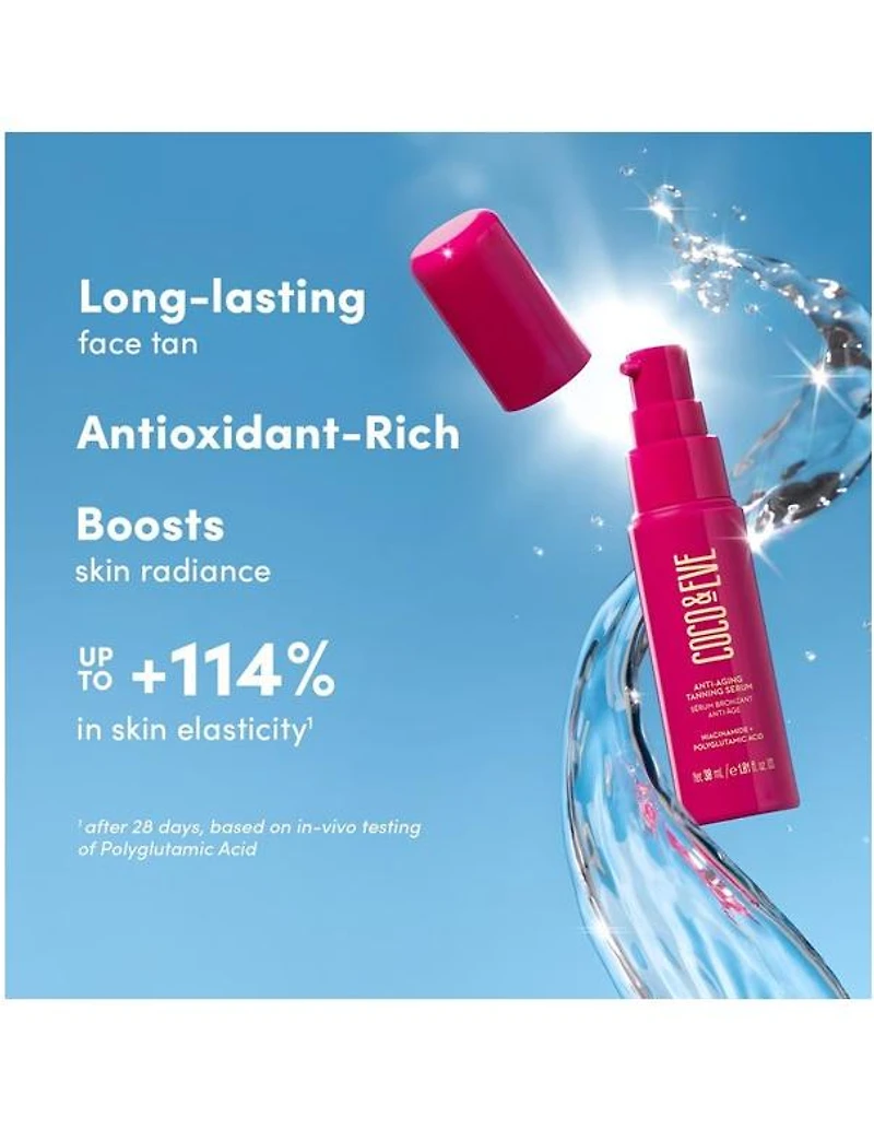 Sérum bronzant anti-âge Coco & Eve - 30 ml