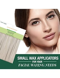 Bâtonnets applicateurs en bois CleanEasy pour cire - Lot de 100