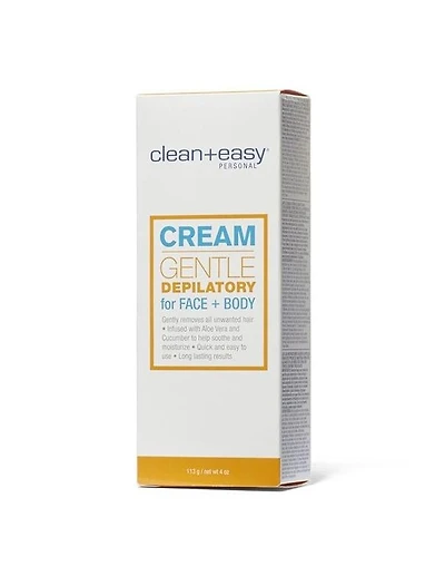 CleanEasy Gentle Depilatory For Face & Body - 113g