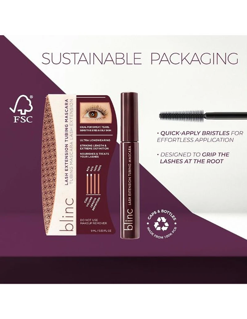 Blinc Lash Extension Tubing Mascara Black