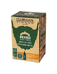 Kit de 3 pièces pour barbe Clubman