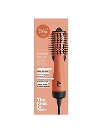 Conair All-in-One Mini Oval Dryer Brush Apricot