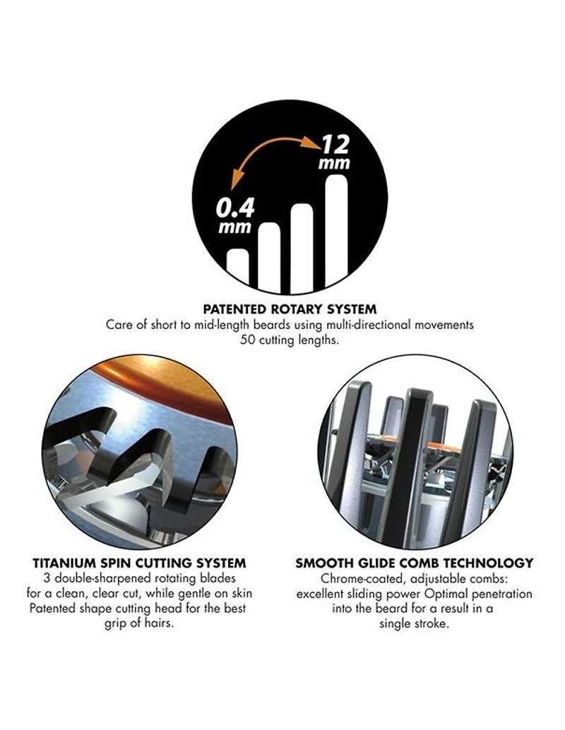 Conair The Barber Shop Pro Series Beard Designer Trimmer