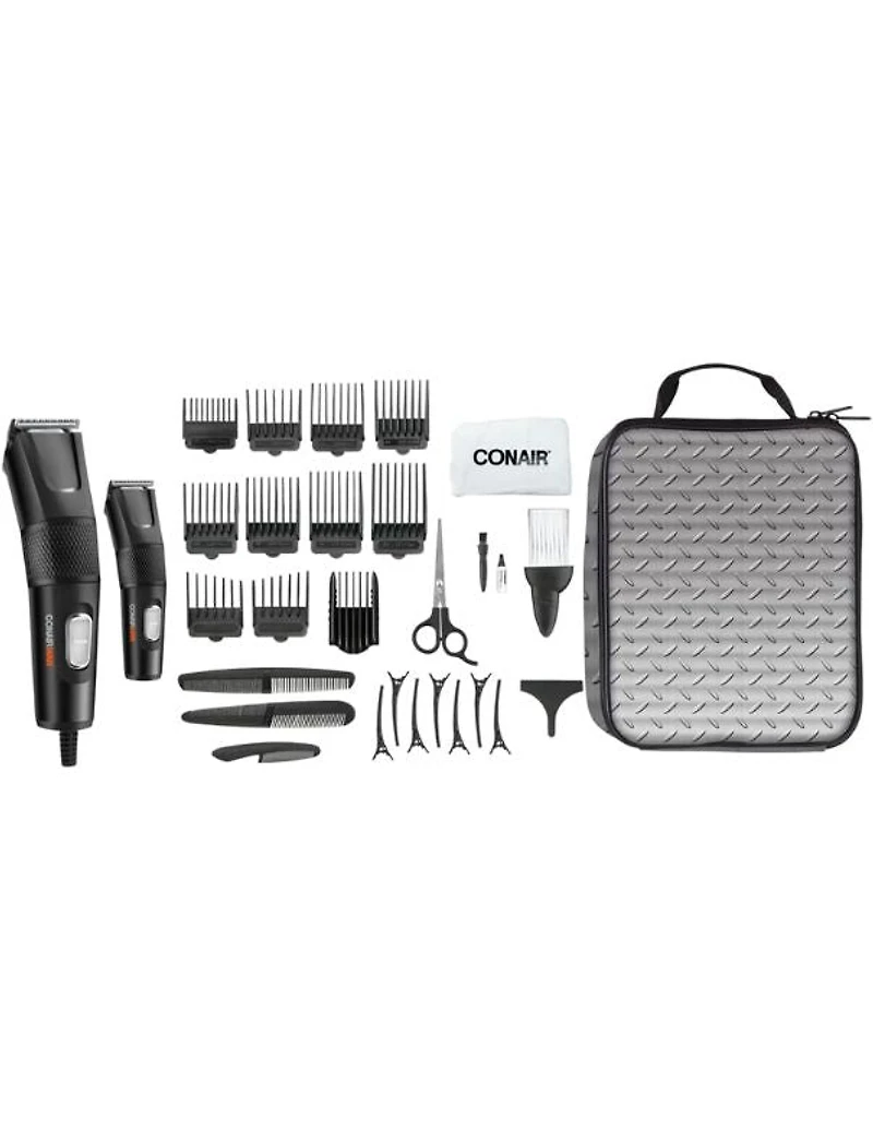 Kit de coupe de cheveux à domicile 2 en 1 Conair Man Texture Grip Combo